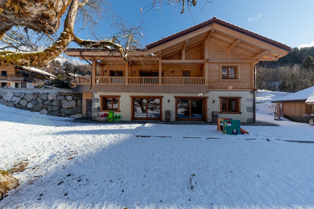 Les Picaillons - Le Chalet Les Villards-sur-Thones ภายนอก รูปภาพ
